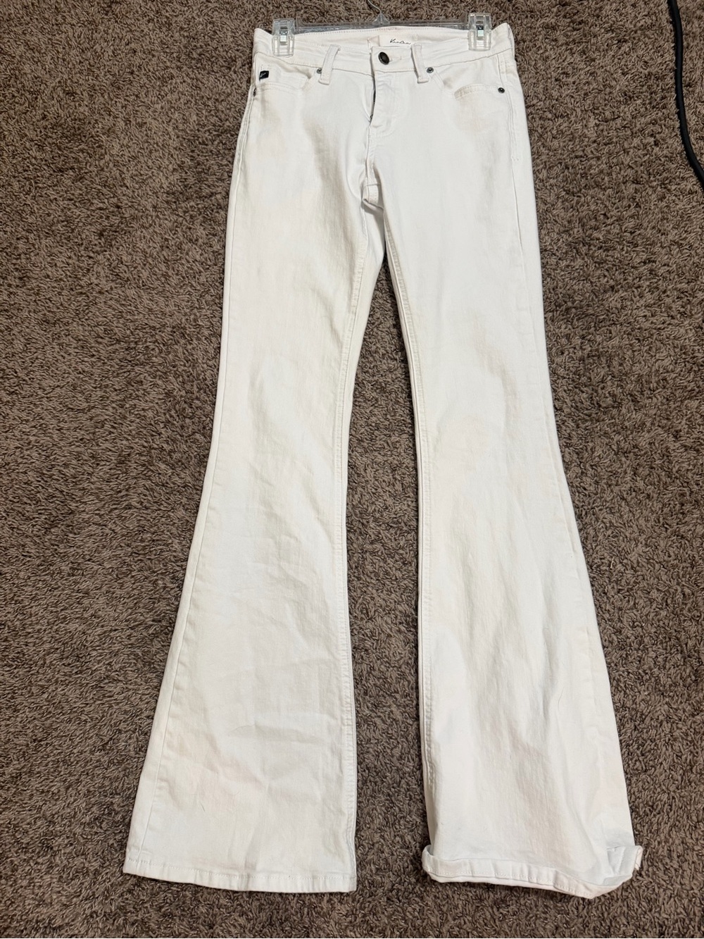 KanCan White Flare & Wide Leg Jeans